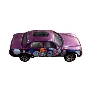 Matchbox 2002 Blues Clues Purple Taxi Cab Toy Car Diecast